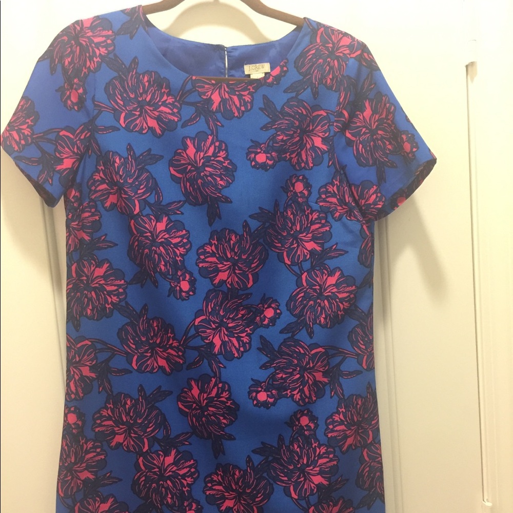 J crew summer floral dress